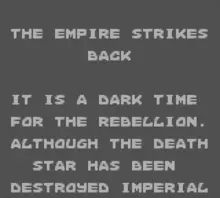 Image n° 4 - screenshots  : Star Wars - The Empire Strikes Back